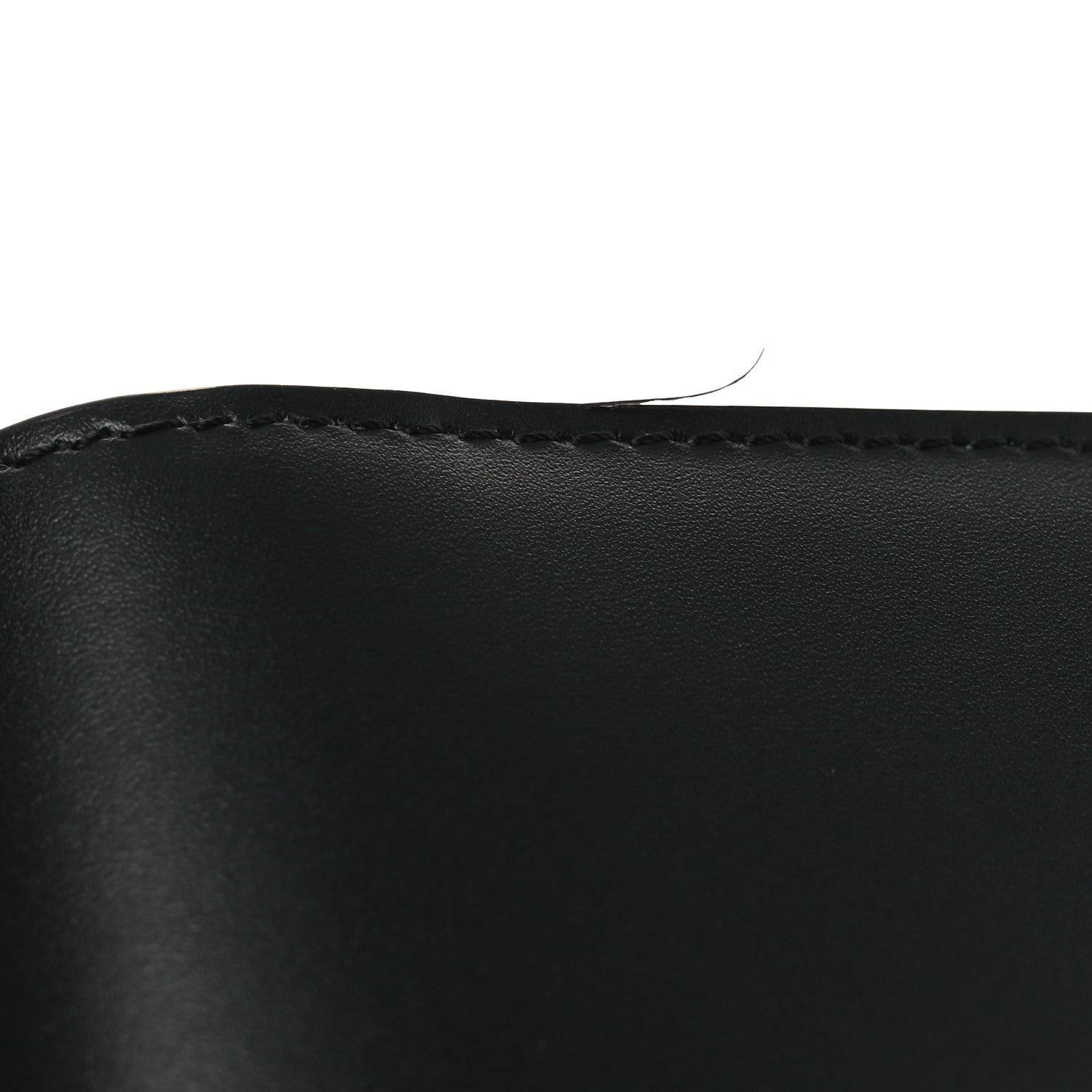 Celine Satinated Calfskin 16 Card Holder With Flap Black 10 of 12