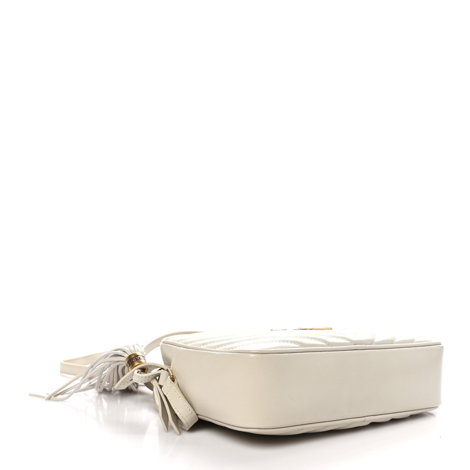 Saint Laurent Calfskin Matelasse Monogram Lou Camera Bag Crema Soft 4 of 10