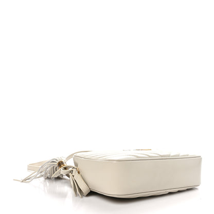 Saint Laurent Calfskin Matelasse Monogram Lou Camera Bag Crema Soft 4 of 10