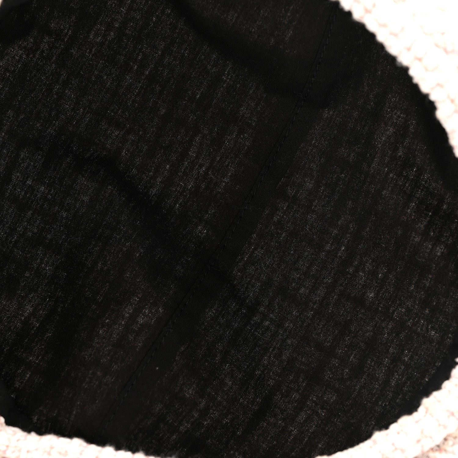 Chanel Cotton Tweed Newsboy Hat M Pink Ecru 7 of 10