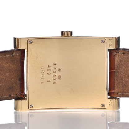 Chopard 18K Yellow Gold Alligator Mother of Pearl 28mm Your Hour Quartz Watch 5 of 11
