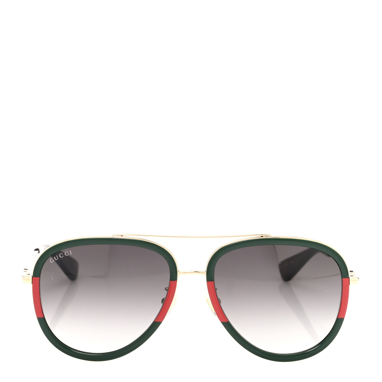 Web Aviator Sunglasses GG0062S Green Red
