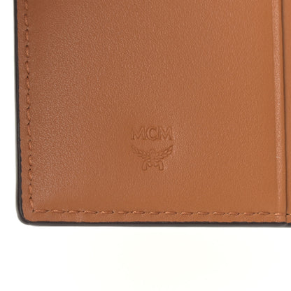 MCM Visetos Original Mini Chain Wallet Cognac 5 of 8