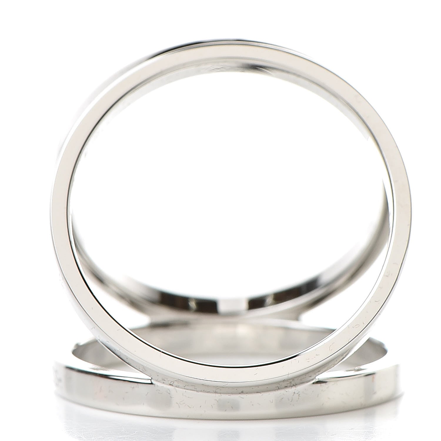 Hermes Palladium Trio Scarf Ring 3 of 6