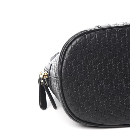 Gucci Microguccissima Medium Dome Bag Black 7 of 11