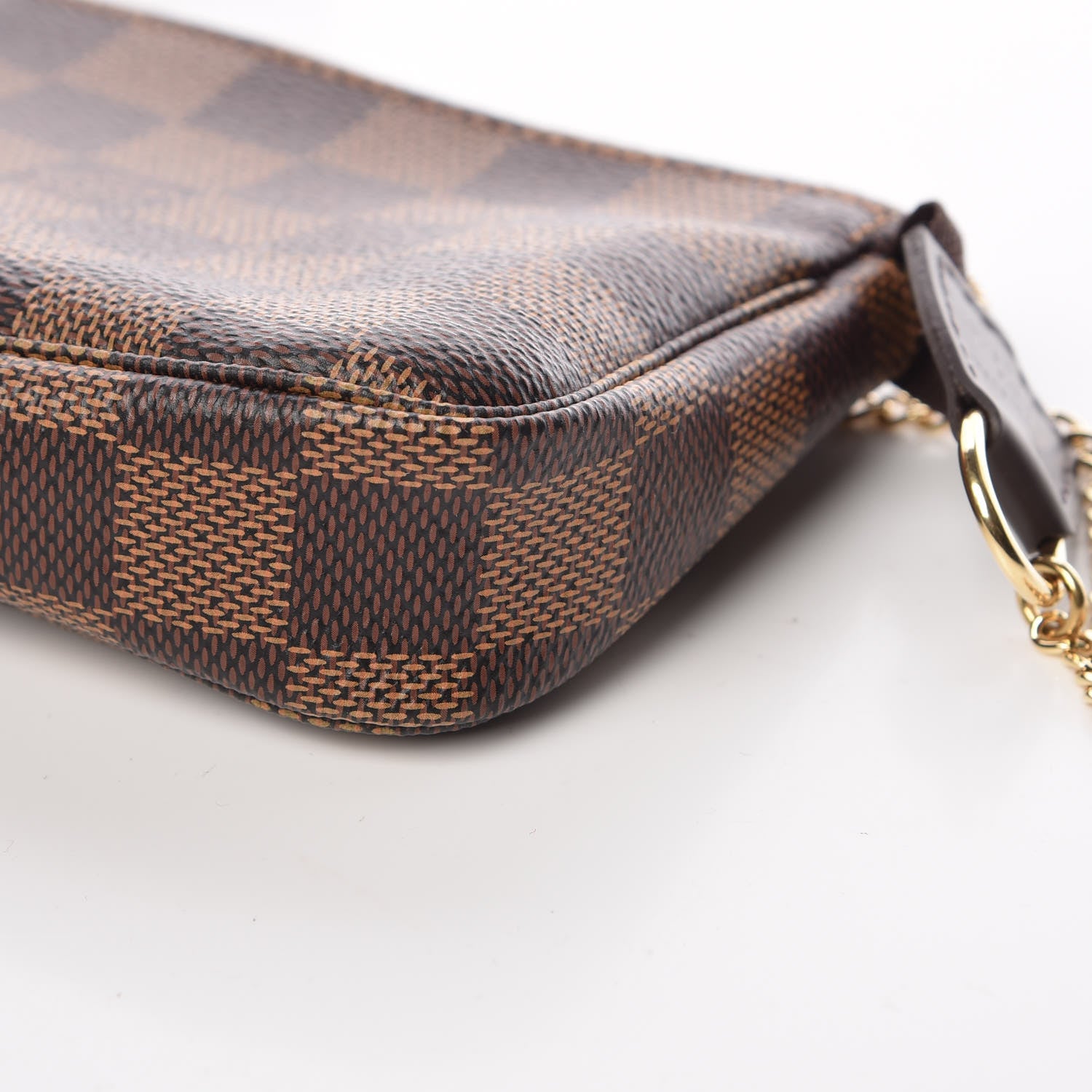 Louis Vuitton Damier Ebene Mini Pochette Accessories 6 of 10