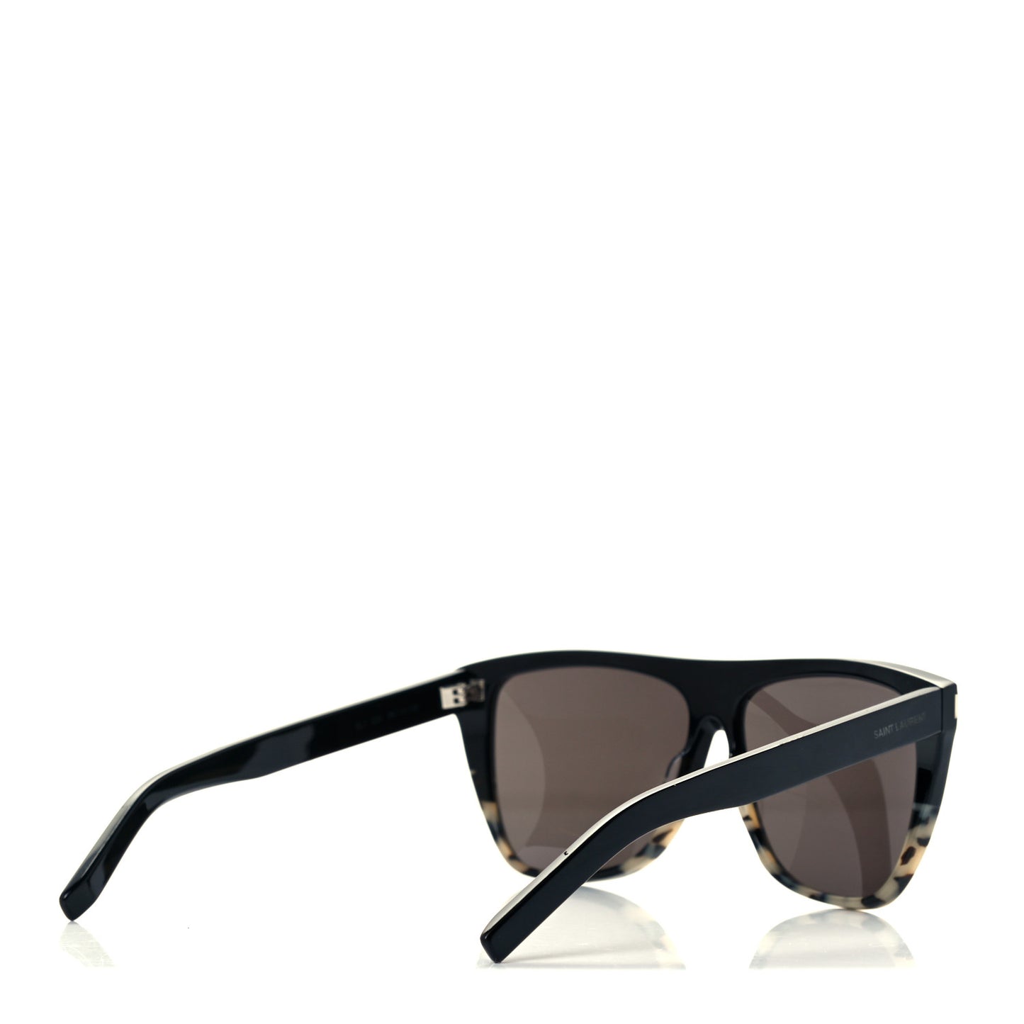 Flat Top SL1 026 Sunglasses Black Tortoise