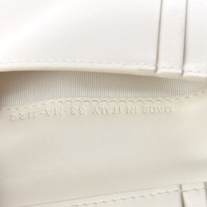 Christian Dior Lambskin Cannage Studded Lady Dior Eden Wallet White 8 of 11