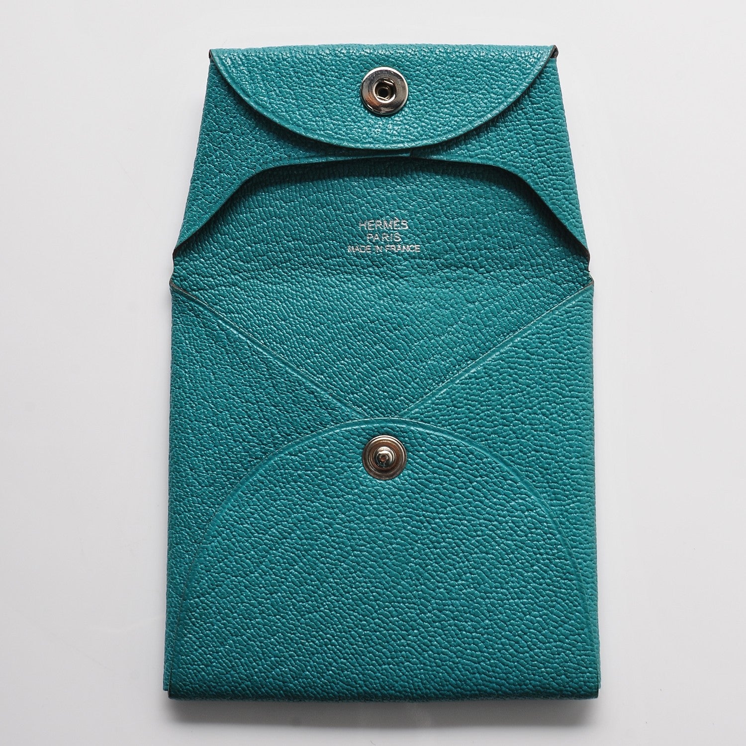 Hermes Chevre Mysore Bastia Malachite 6 of 7