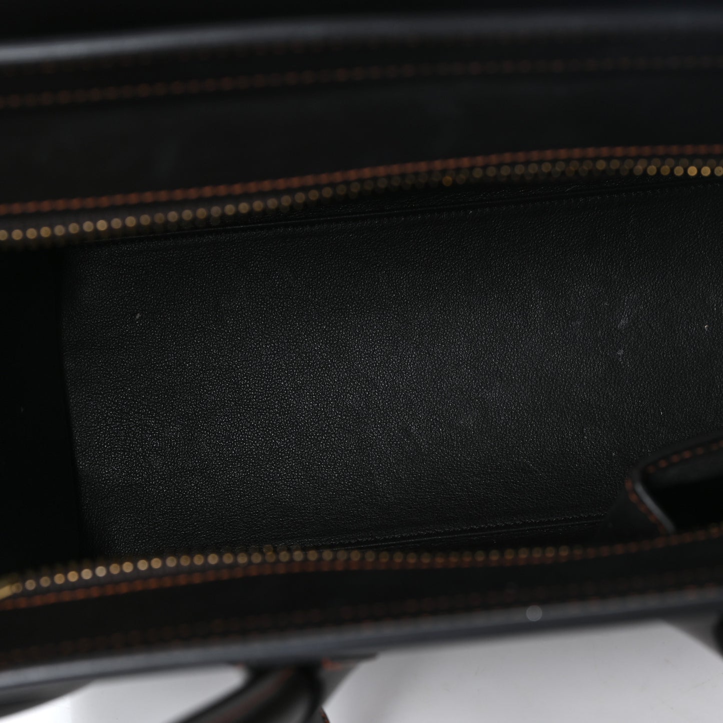 Smooth Calfskin Micro Bi-Color Luggage Burgundy Wine