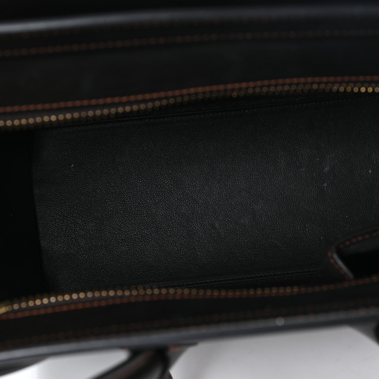 Celine Smooth Calfskin Micro Bi-Color Luggage Burgundy Wine 5 of 9