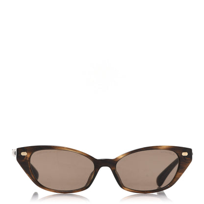 Chanel Acetate CC Cat Eye Sunglasses 5438-Q Tortoise 2 of 7