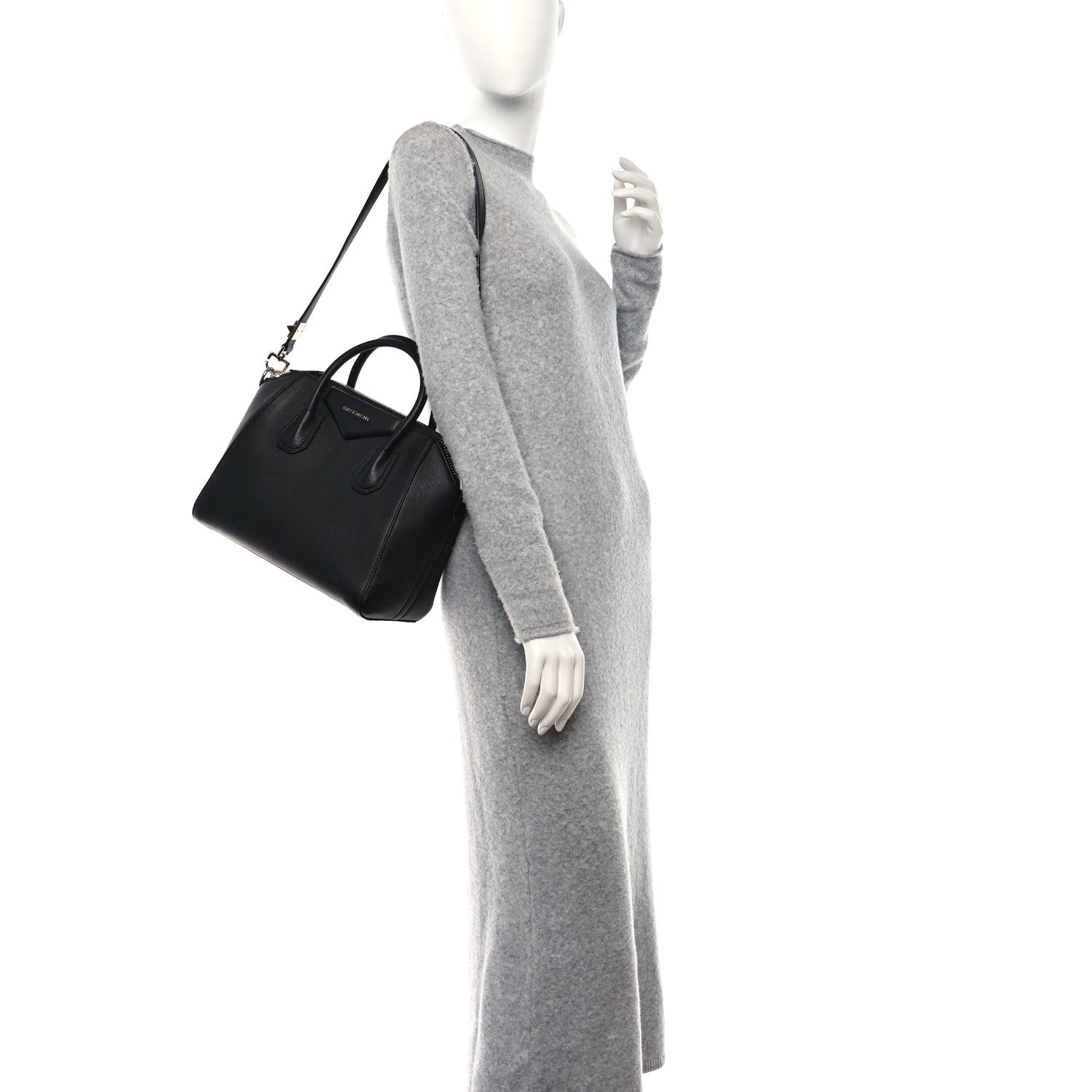 Givenchy Sugar Goatskin Small Antigona Black 2 of 10