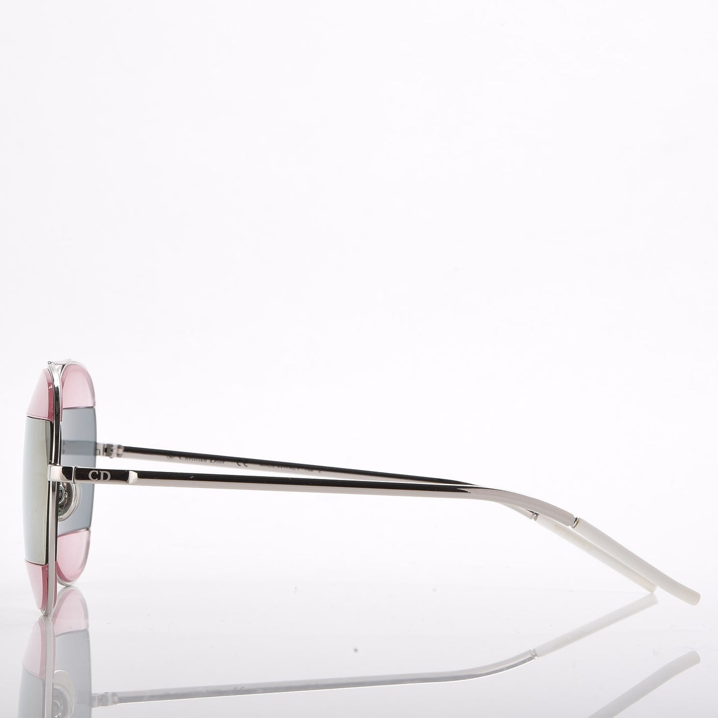 Metal DiorSplit 2 Sunglasses Pink
