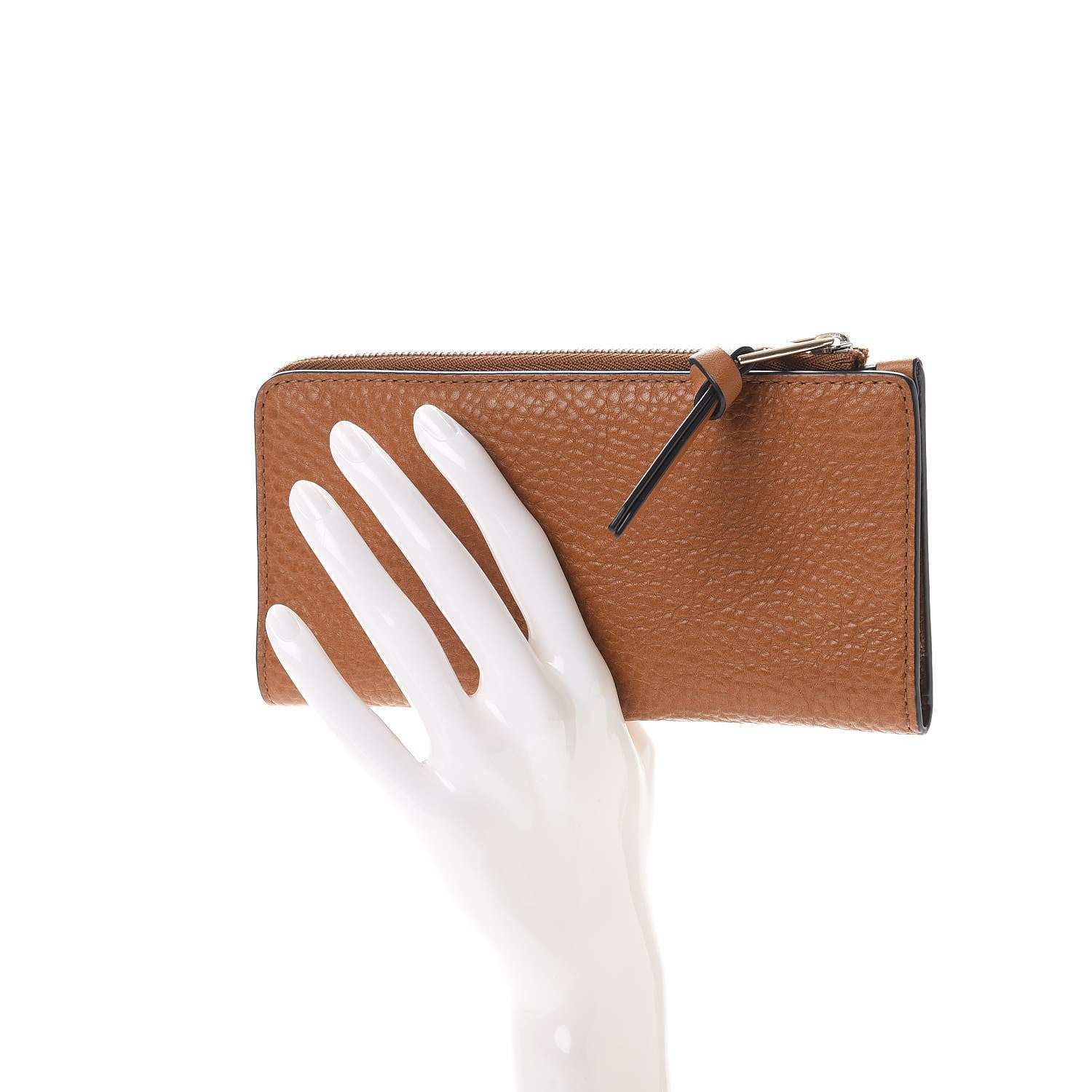 Burberry Brit Calfskin Lexi Wallet Saddle Brown 2 of 8