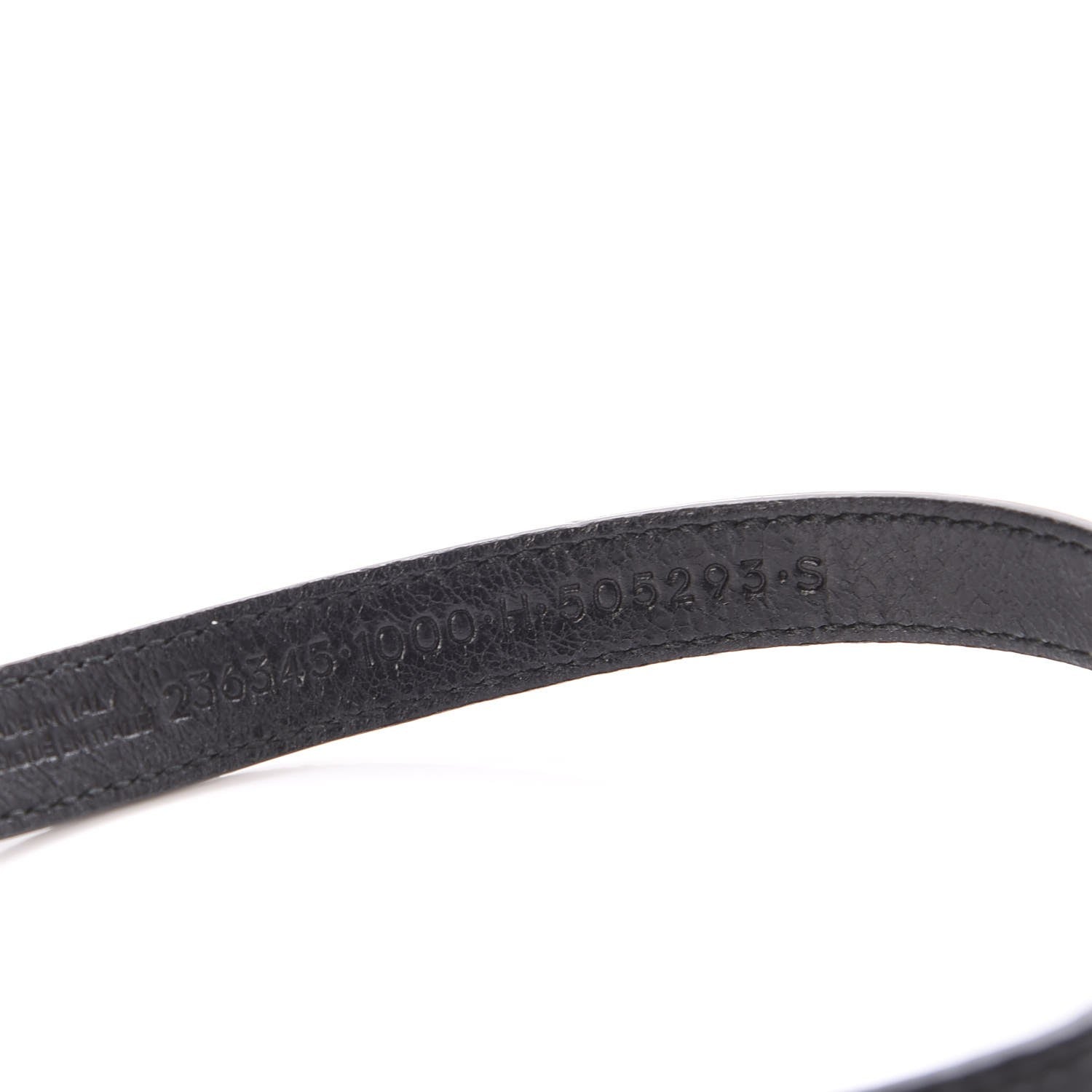 Balenciaga Agneau Giant 12 Silver Hardware Triple Tour Bracelet S Black 7 of 7