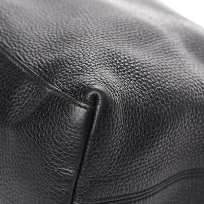 Gucci Pebbled Calfskin Medium Soho Chain Shoulder Bag Black 13 of 16