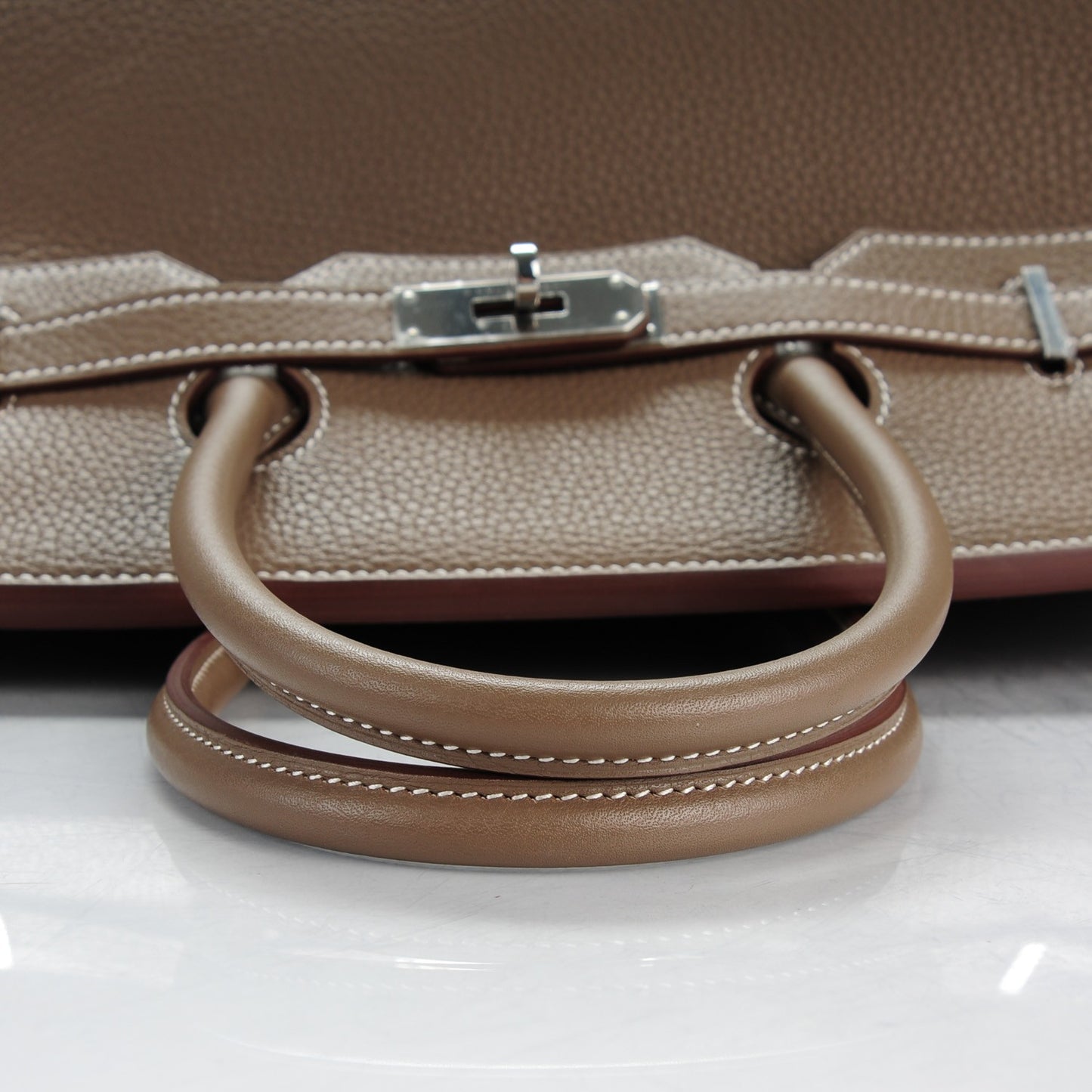 Taurillon Clemence Birkin 35 Etoupe