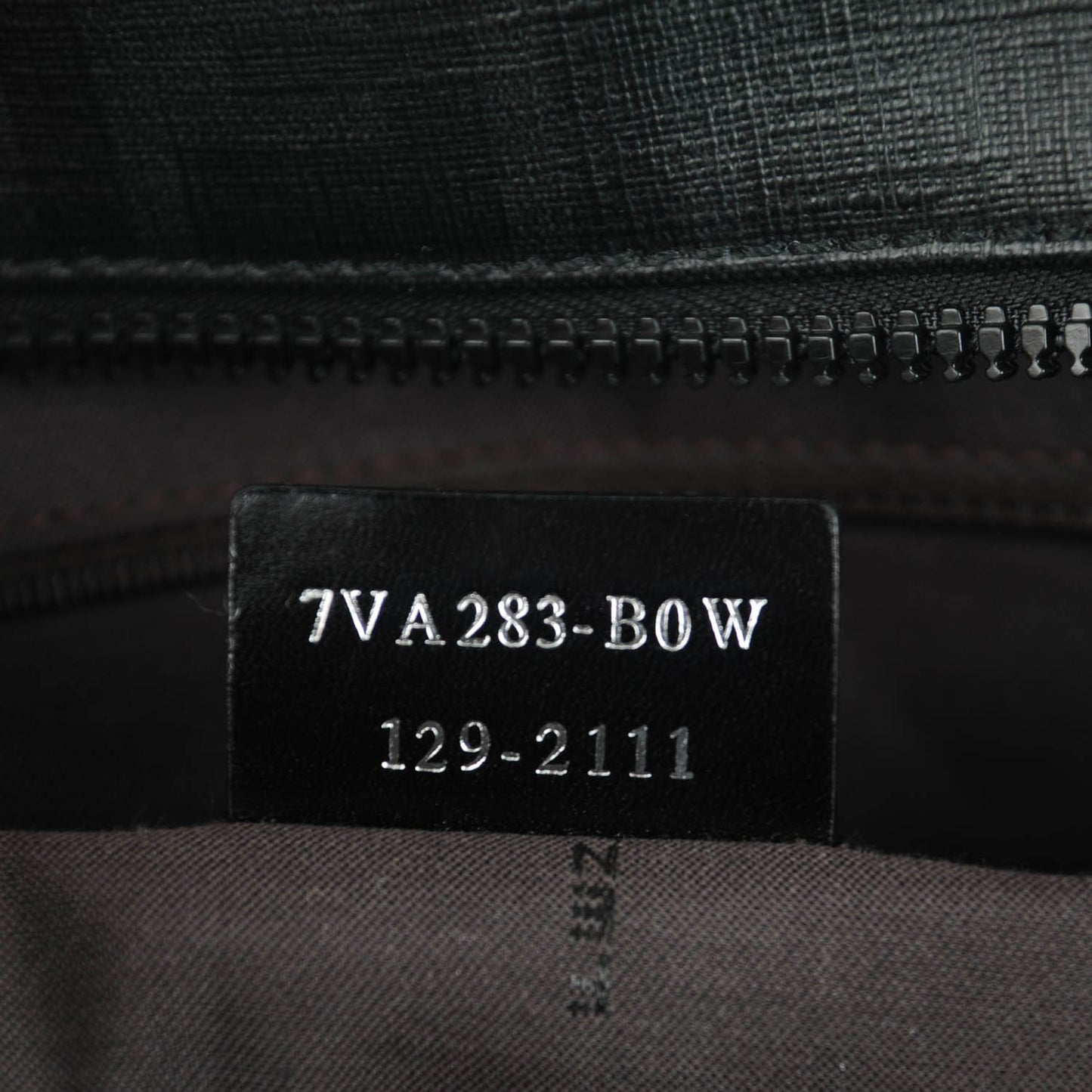 Zucca Spalmati Large Travel Bag Black