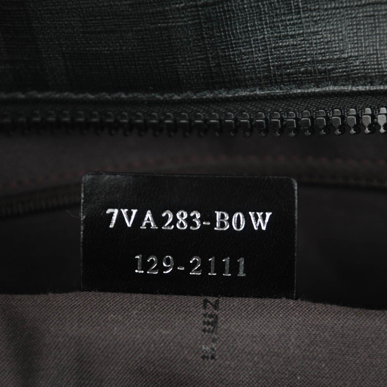 Fendi Zucca Spalmati Large Travel Bag Black 7 of 7