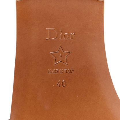 Christian Dior Calfskin D-Club Mule Sandal 40 Natural 7 of 9