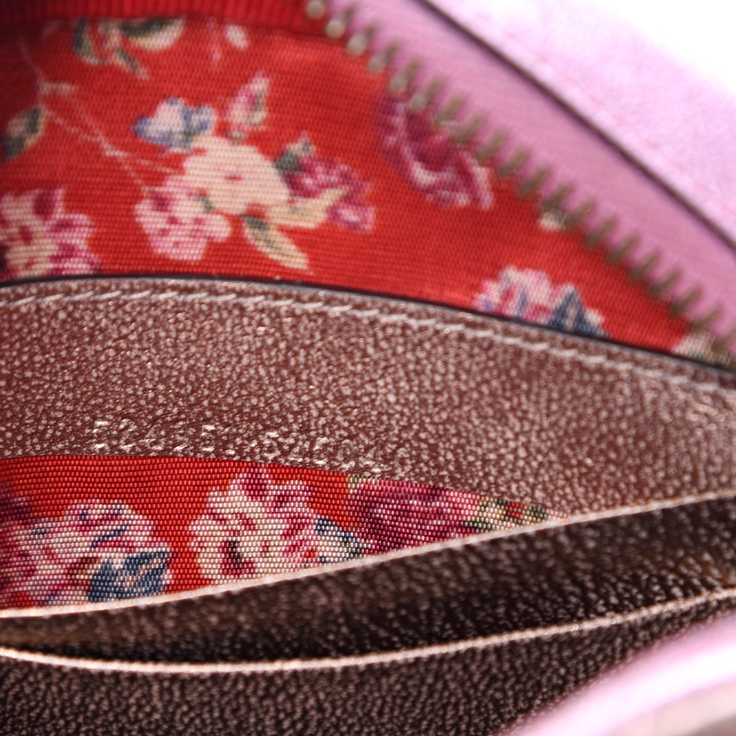 Gucci Laminated Nappa Trapuntata Mini Zumi Dome Shoulder Bag Rosa Lago Rame 6 of 9