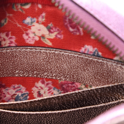 Gucci Laminated Nappa Trapuntata Mini Zumi Dome Shoulder Bag Rosa Lago Rame 6 of 9