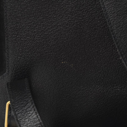 Gucci Suede Bamboo Backpack Black 12 of 14