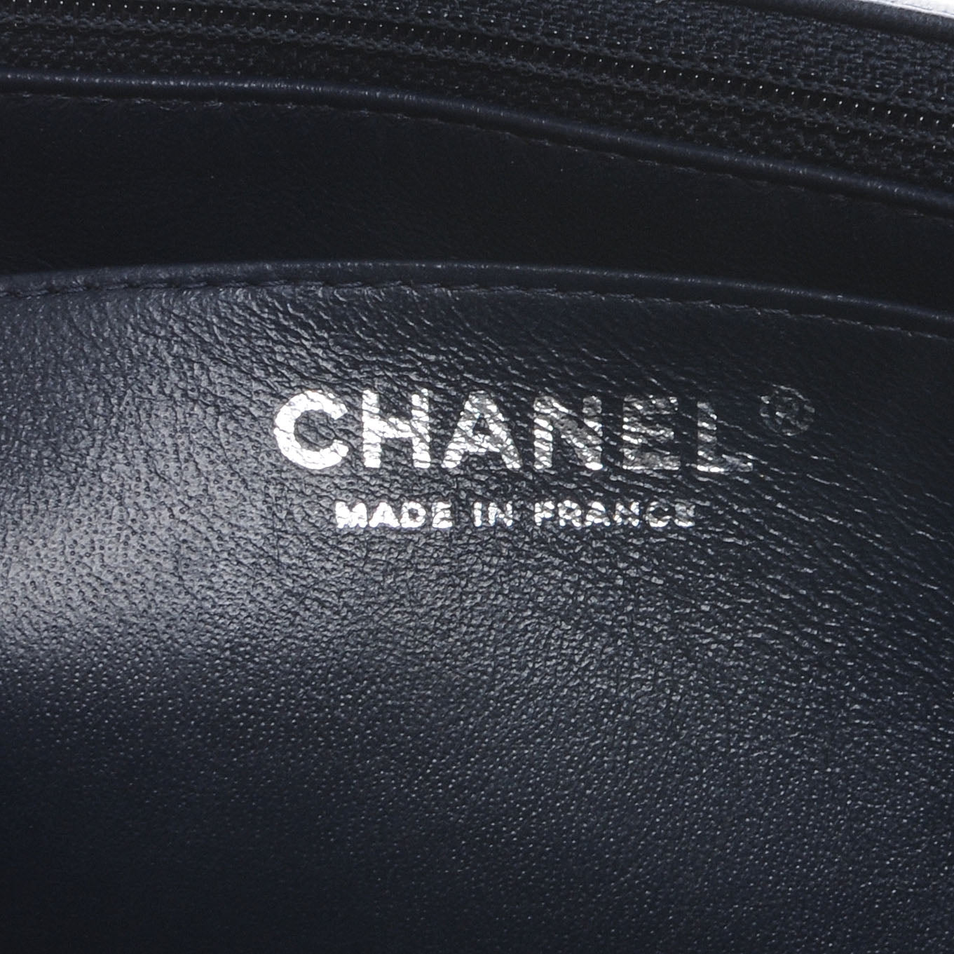 Lambskin Jumbo Single Flap Navy