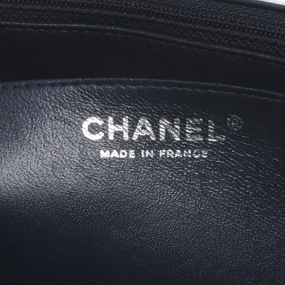Chanel Lambskin Jumbo Single Flap Navy 6 of 7