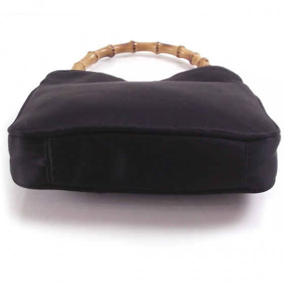 Satin Bamboo Handle Black