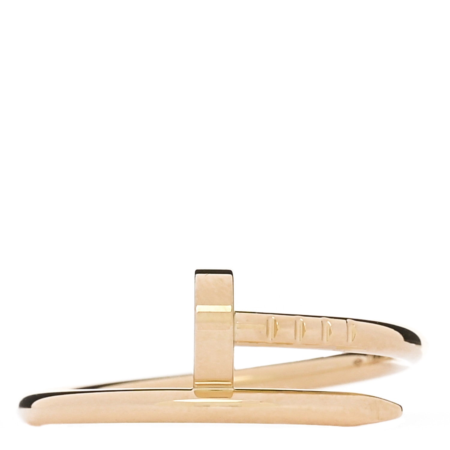 Cartier 18K Yellow Gold Small Juste Un Clou Ring 52 6 1 of 7