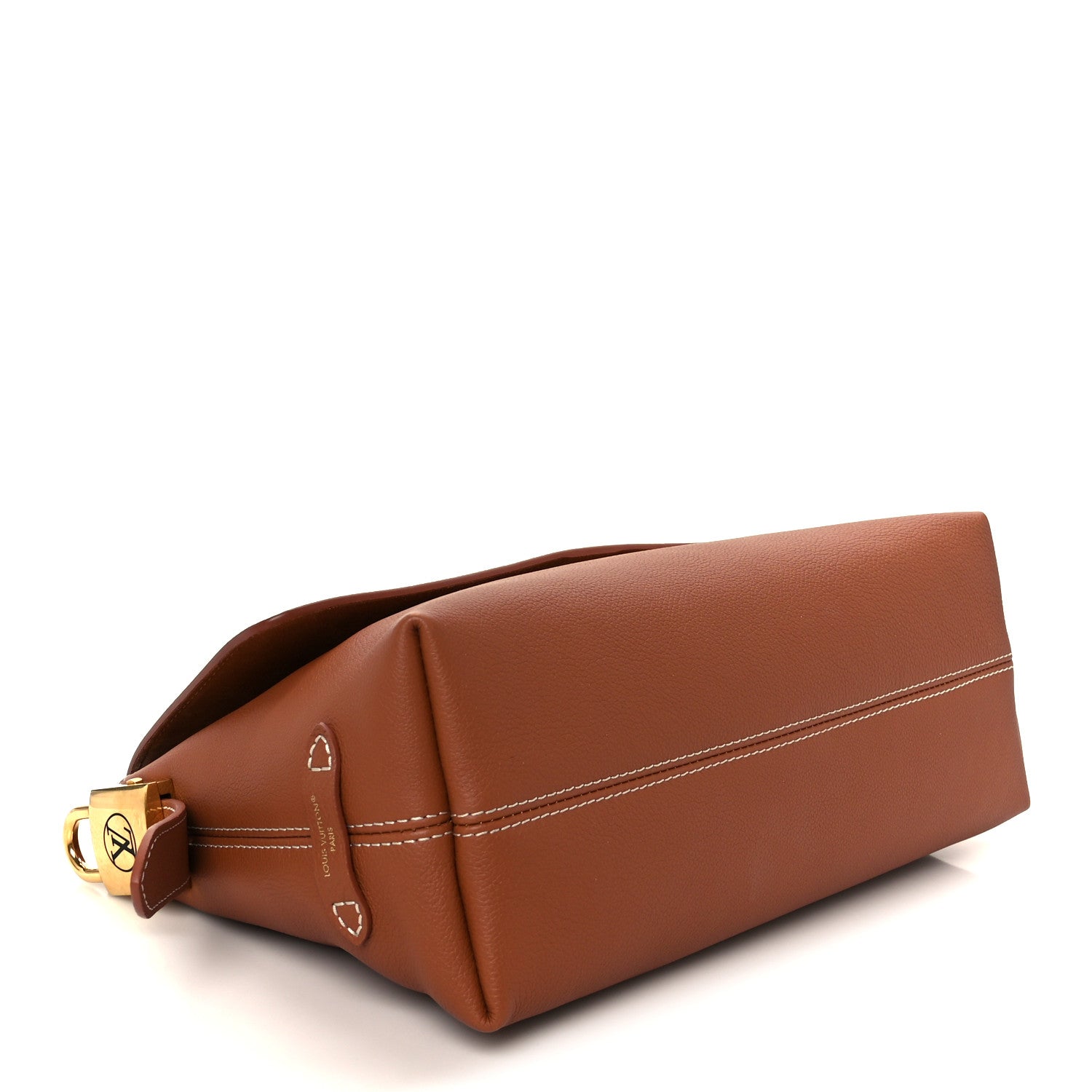 Louis Vuitton Grained Calfskin Low Key Messenger Cognac 4 of 13