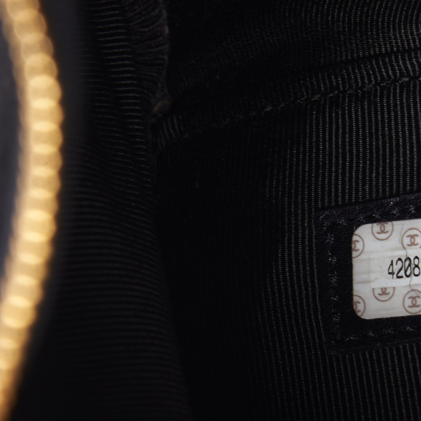 Caviar Timeless CC Duffel Bag Black