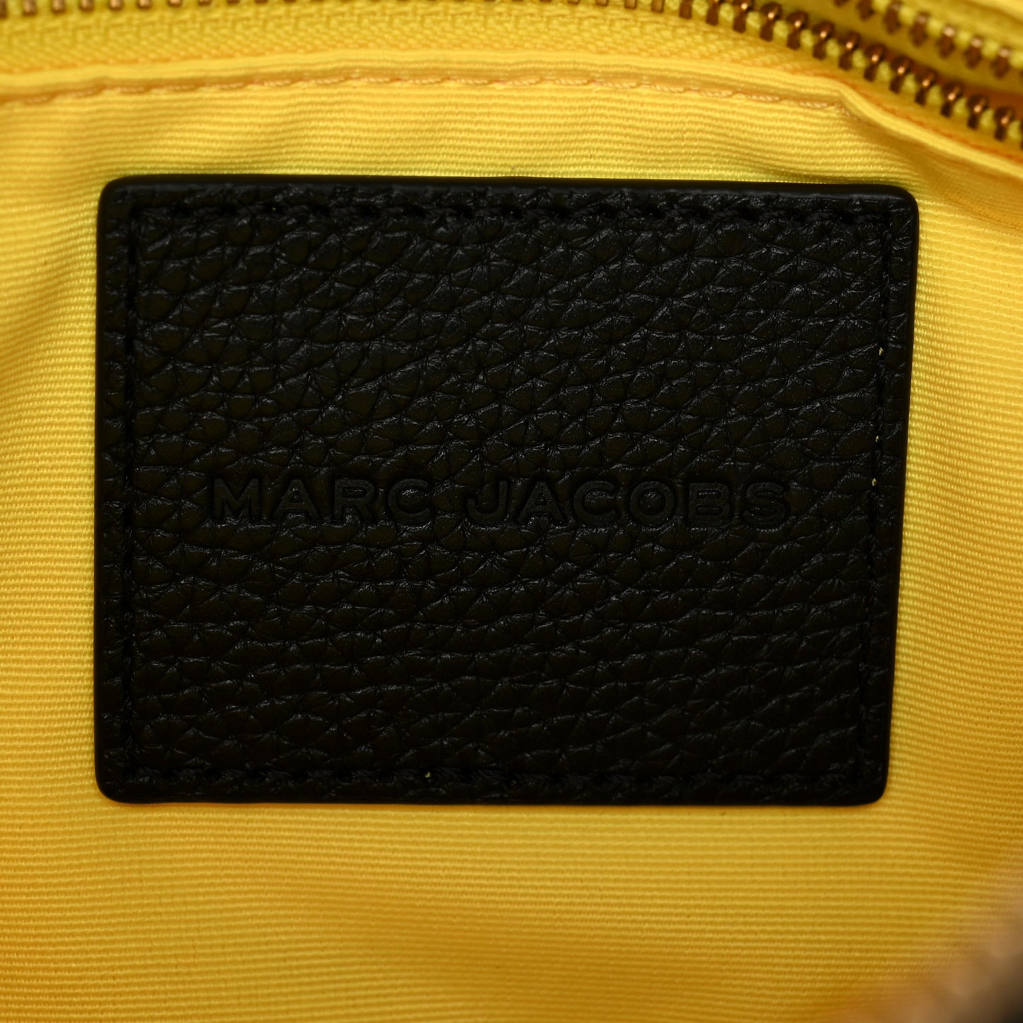 Grained Calfskin Dual Crescent Bag Black
