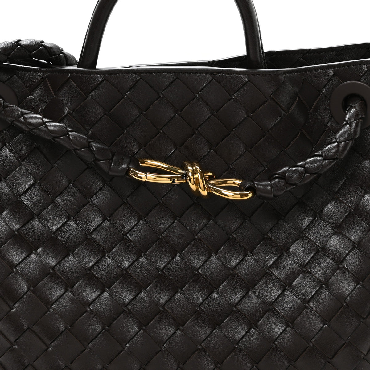 Bottega Veneta Nappa Intrecciato Medium Andiamo Shoulder Bag Fondant 7 of 10