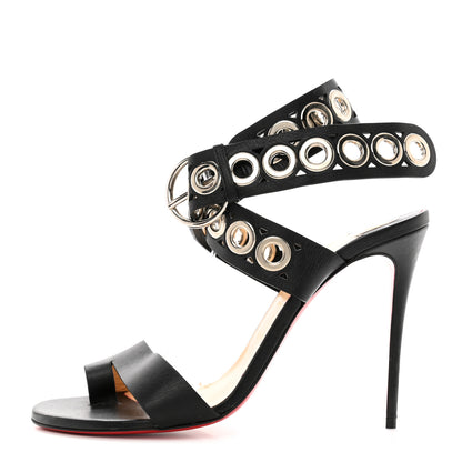 Christian Louboutin Sandaclou 100 Sandals 40 Black 1 of 8