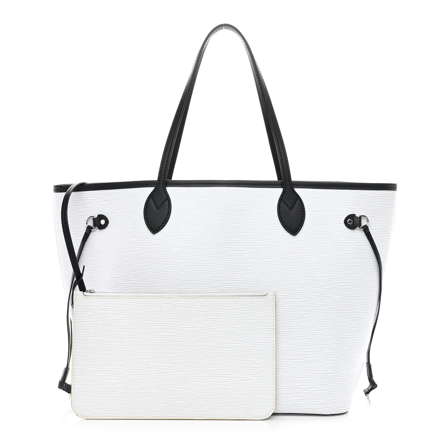 Louis Vuitton Epi Neverfull MM White 1 of 12
