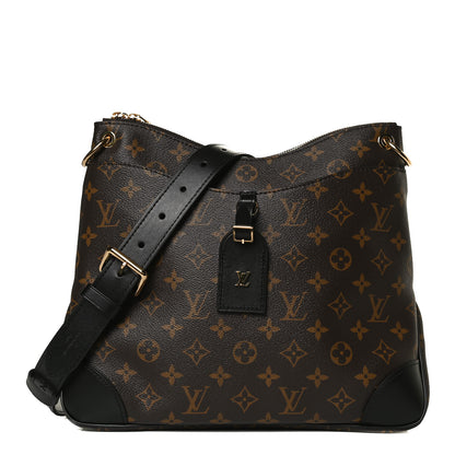 Louis Vuitton Monogram Odeon MM Black 1 of 13
