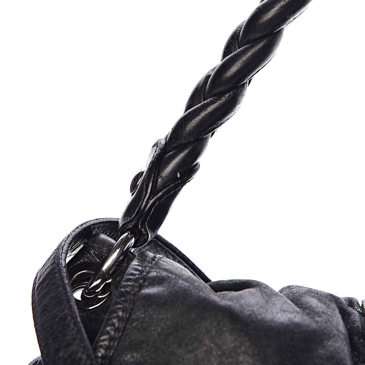 Miu Miu Nappa Matelasse Coffer Hobo Black 9 of 13