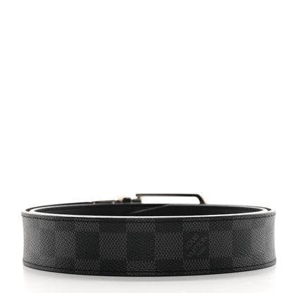 Louis Vuitton Damier Graphite Belt 2 of 6