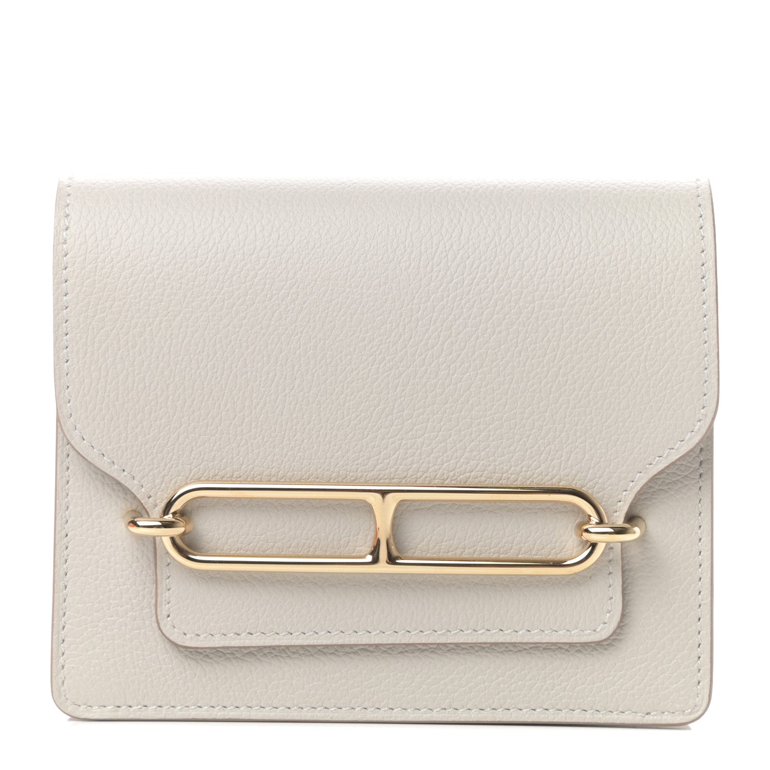 Hermes Evercolor Roulis Slim Wallet Gris Perle 1 of 7