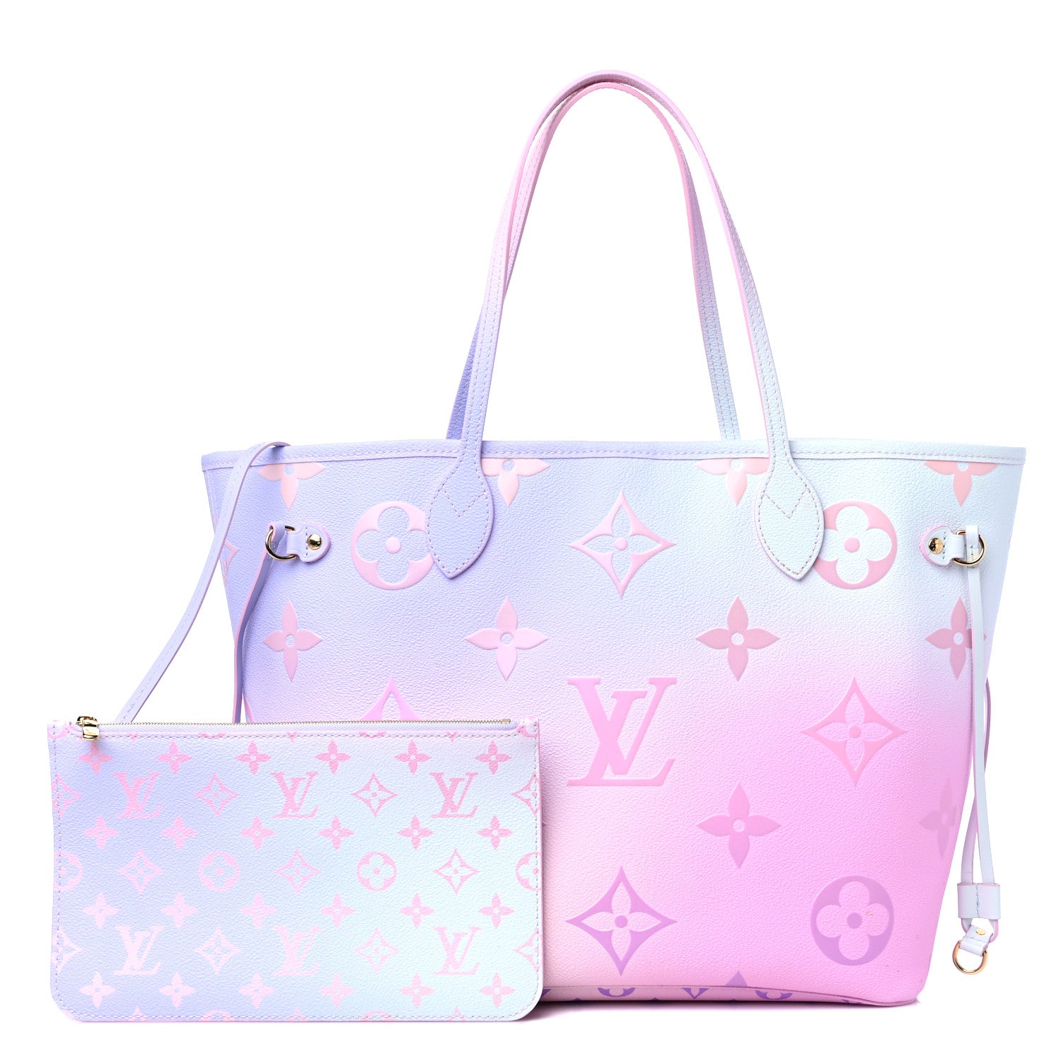 Louis Vuitton Monogram Giant Spring In The City Neverfull MM Sunrise Pastel 1 of 10