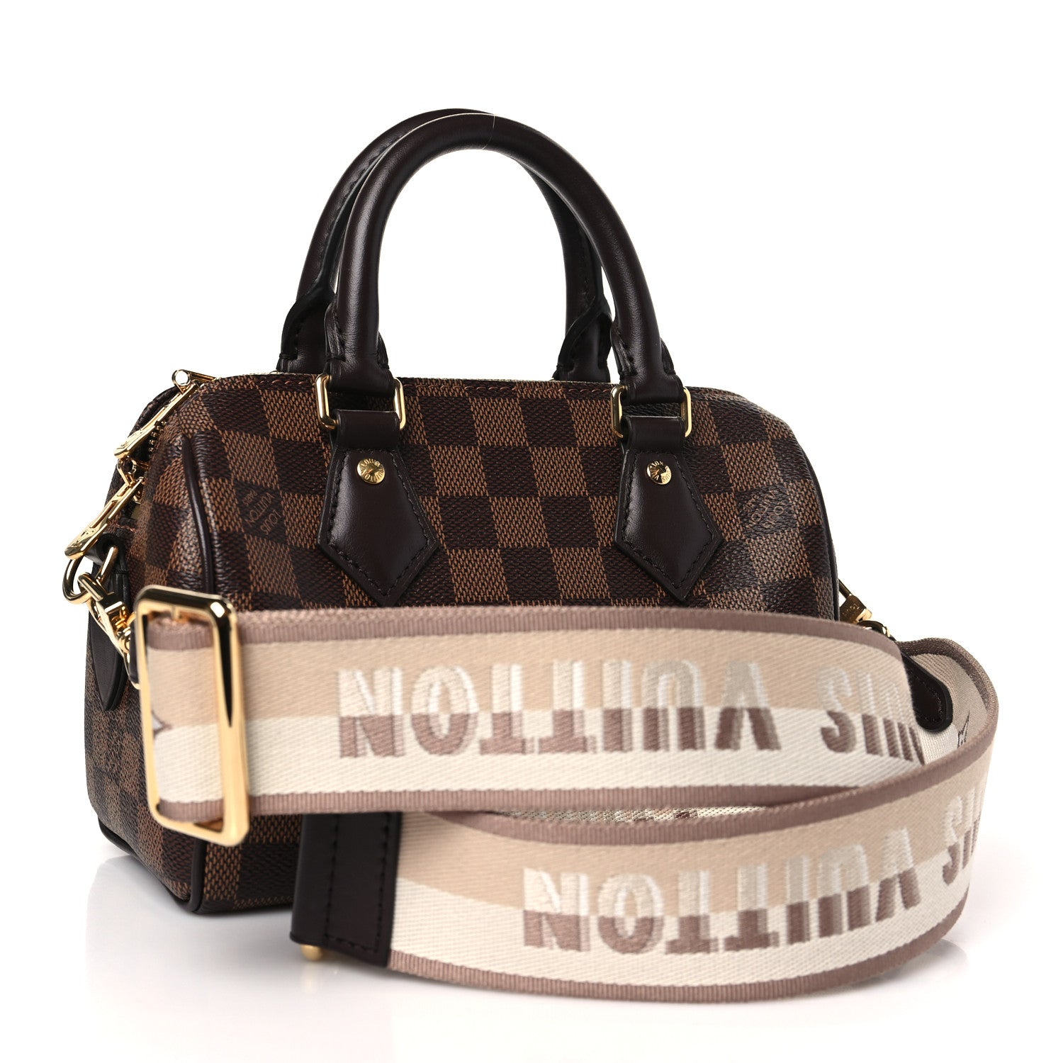 Louis Vuitton Damier Ebene Speedy Bandouliere 20 3 of 8