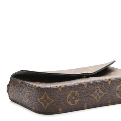 Louis Vuitton Monogram Felicie Strap & Go Kaki 9 of 10