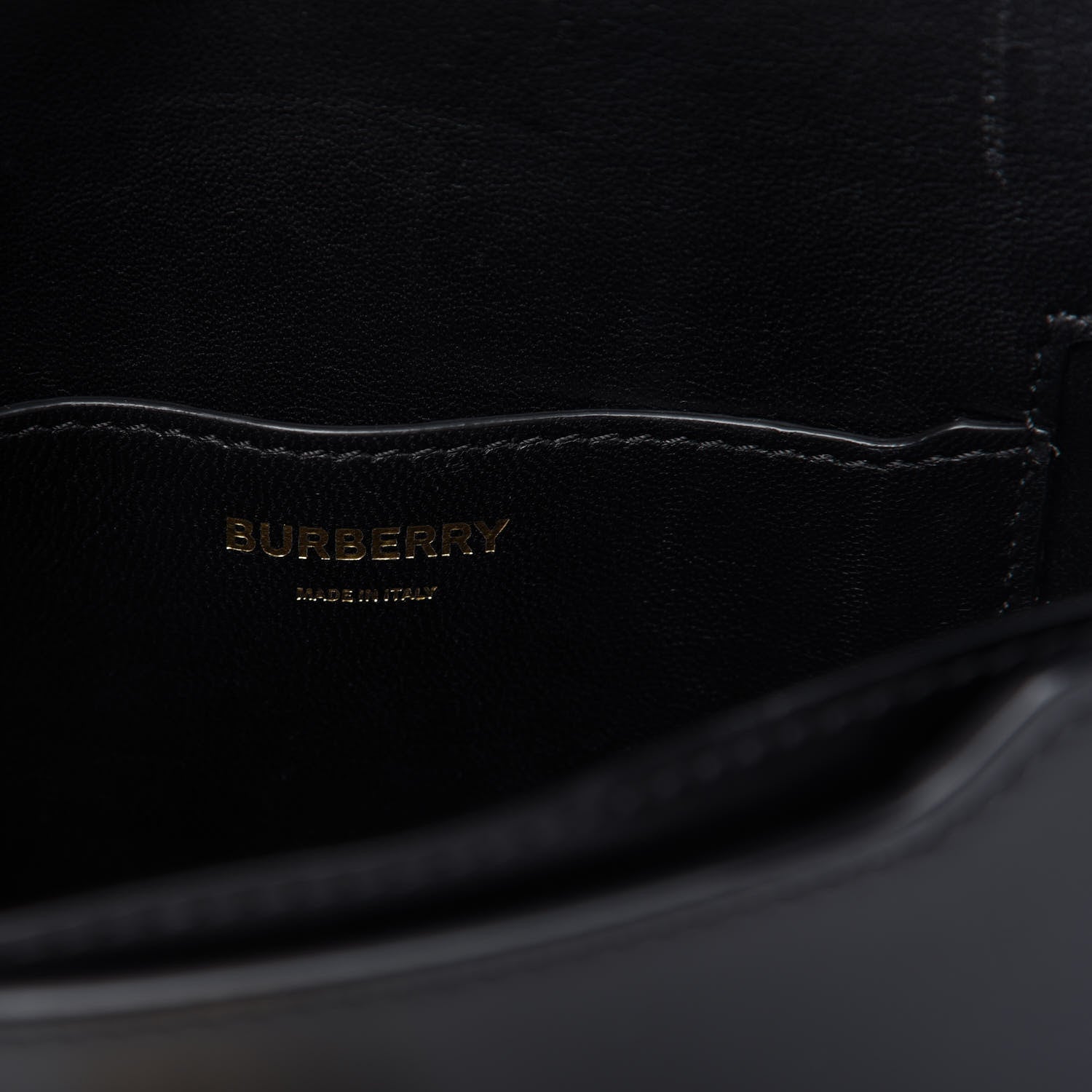 Burberry Calfskin TB Belt Bag Black 8 of 8