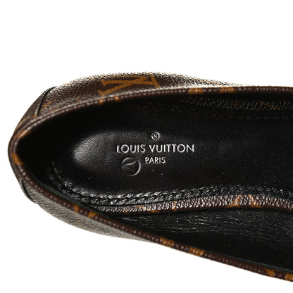Louis Vuitton Monogram Upper Case Flat Loafer 38 9 of 10