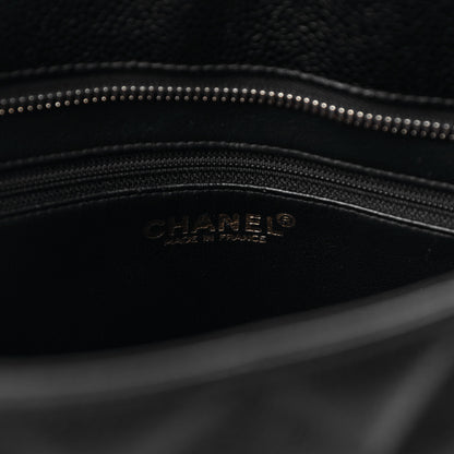Chanel Caviar Quilted Medallion Tote Black 6 of 10