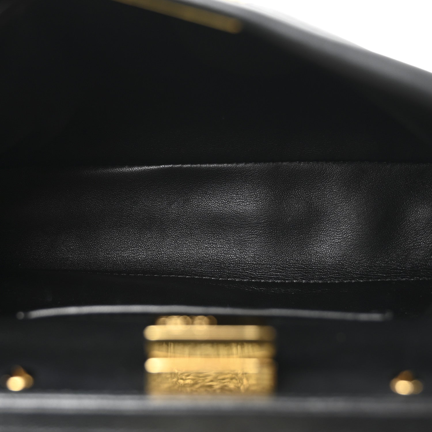 Fendi Nappa Mini Peekaboo Iconic Satchel Black 6 of 11