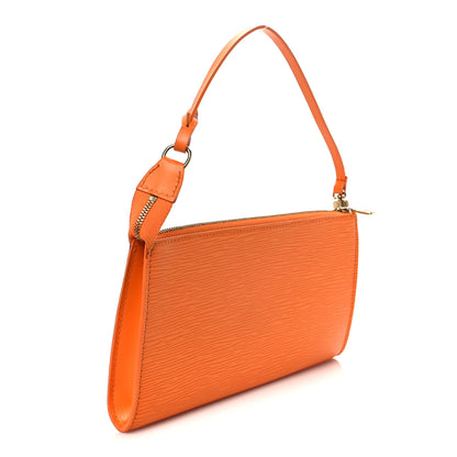 Louis Vuitton Epi Pochette Accessories 24 Mandarin 4 of 21